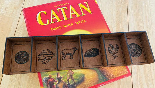 Resource Holder for Catan Board Game