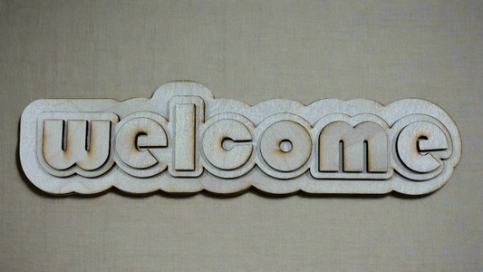 Welcome Magnetic Sign