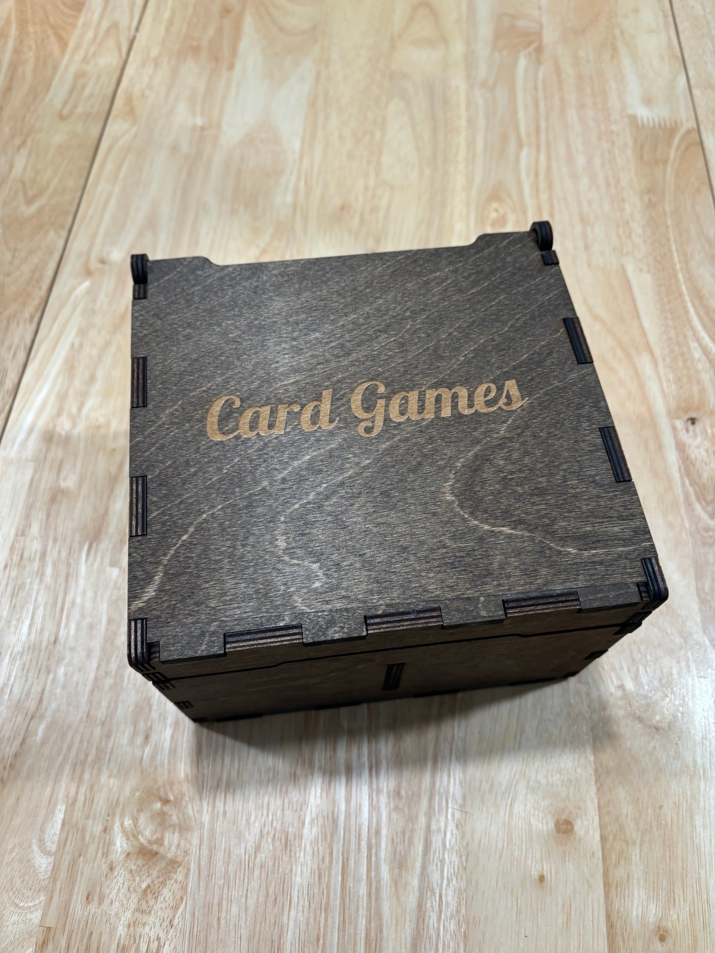 Card Game Storage Box with Dividers