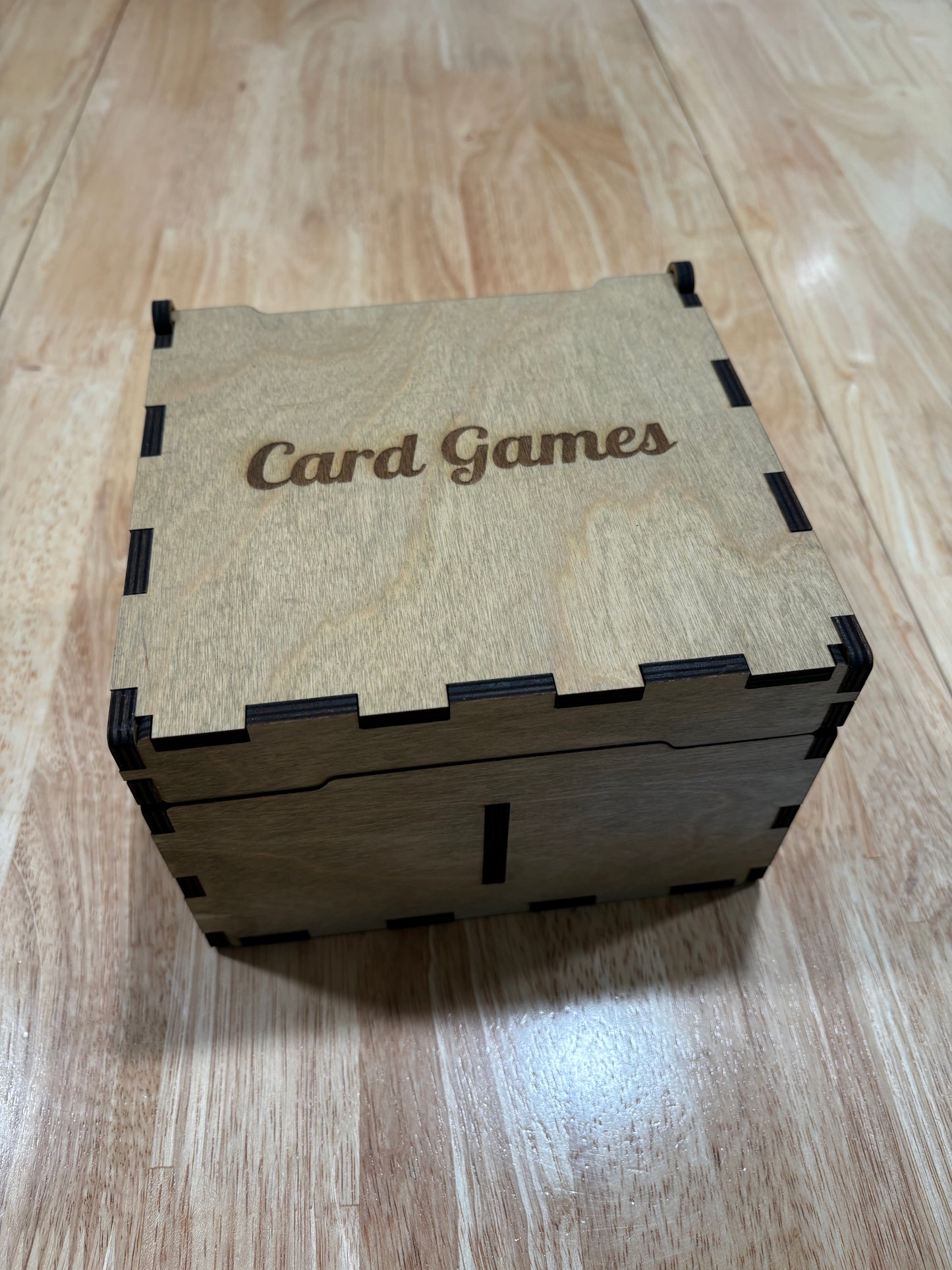 Card Game Storage Box with Dividers